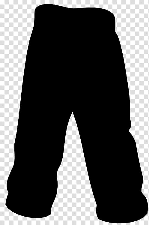 Black White M Clothing, Black White M, Shorts, Silhouette, Black M, Sportswear, Trousers transparent background PNG clipart