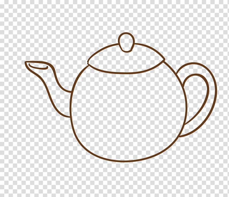 Tea Tableware, Kettle, Teapot, Teaware, Coffee, Teacup, Drink, Line transparent background PNG clipart