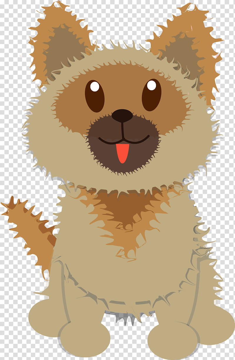 Cute Doggie and Kittie, untitled transparent background PNG clipart