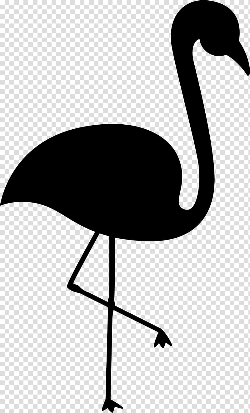 Flamingo Silhouette, Swans, Goose, Bird, Duck, Beak, Crane, Water Bird transparent background PNG clipart