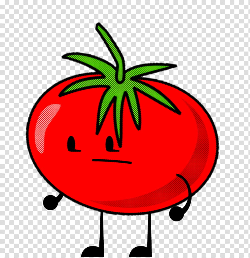 Tomato, Red, Fruit, Plant, Leaf, Smile, Solanum transparent background PNG clipart