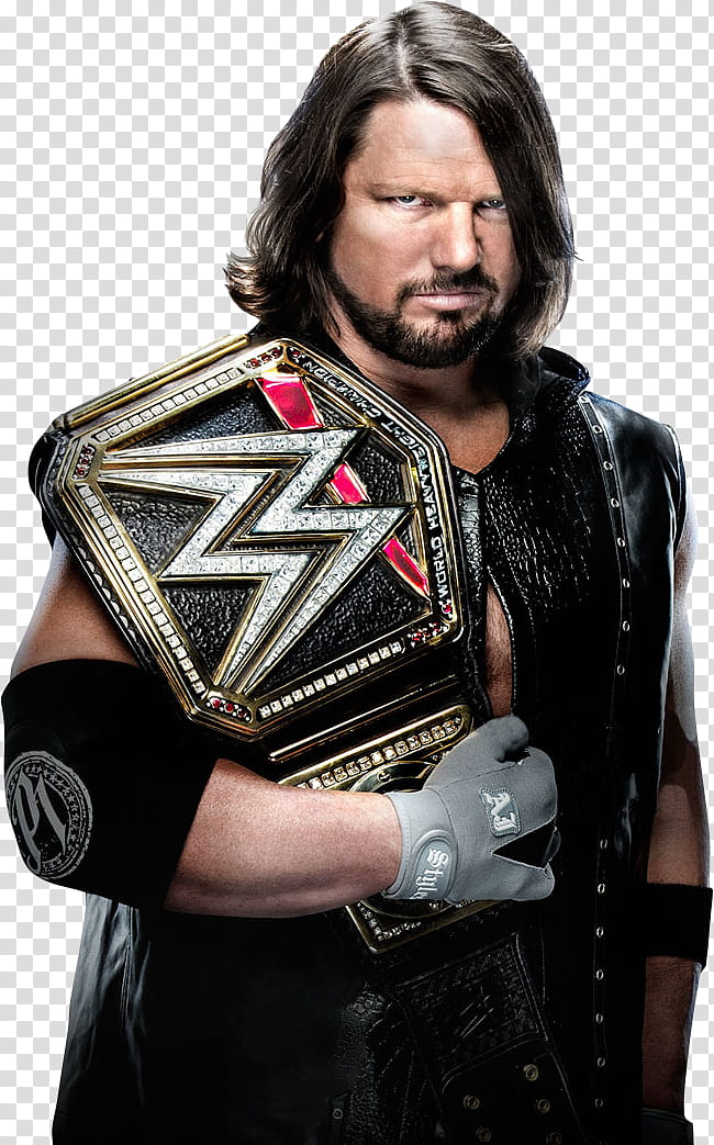 AJ Styles WWE Champion TLC  transparent background PNG clipart