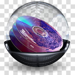 Sphere   , black and clear compact disc holder graphics transparent background PNG clipart