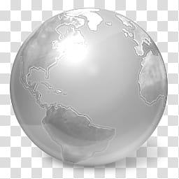 Vista RTM WOW Icon , Globe Disconnected, gray earth computer icon transparent background PNG clipart
