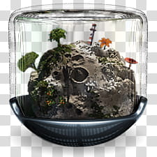 Sphere   , diorama scale model transparent background PNG clipart