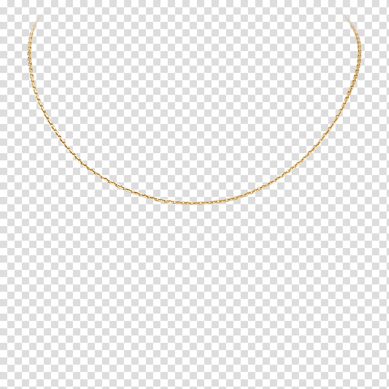 chain, gold-colored chainlink necklace transparent background PNG clipart