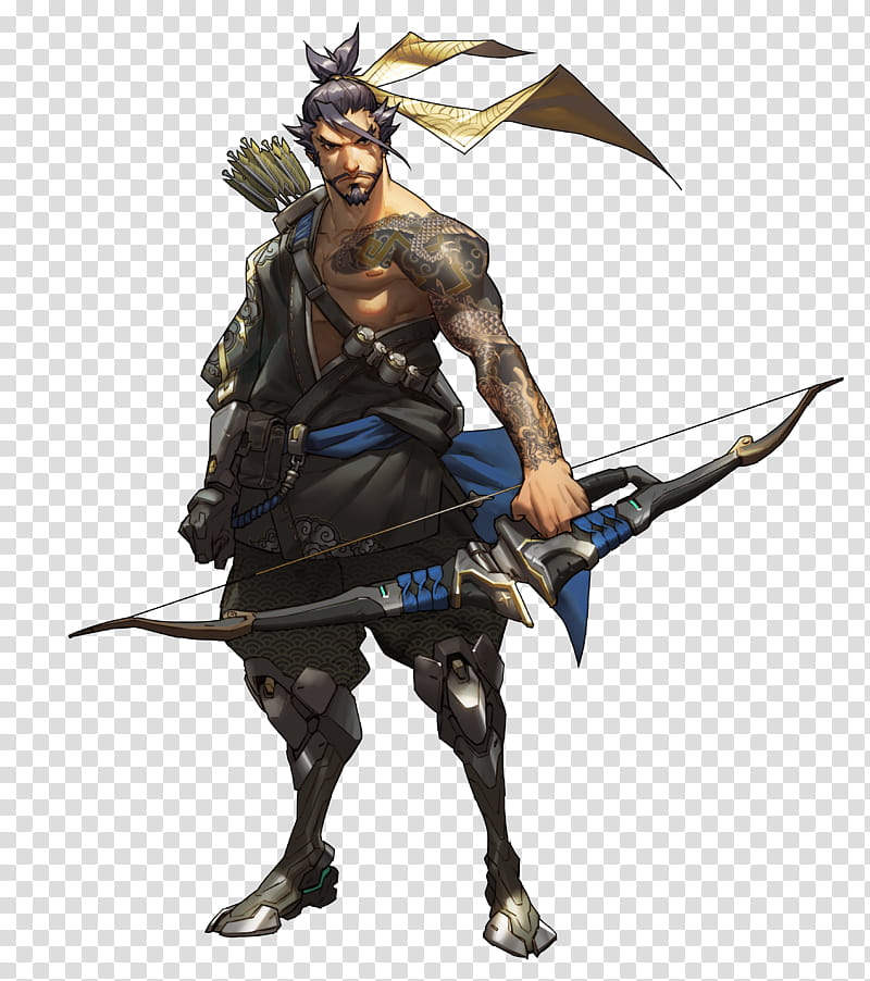 Hanzo Overwatch, Overwatch Hanzo illustration transparent background PNG clipart