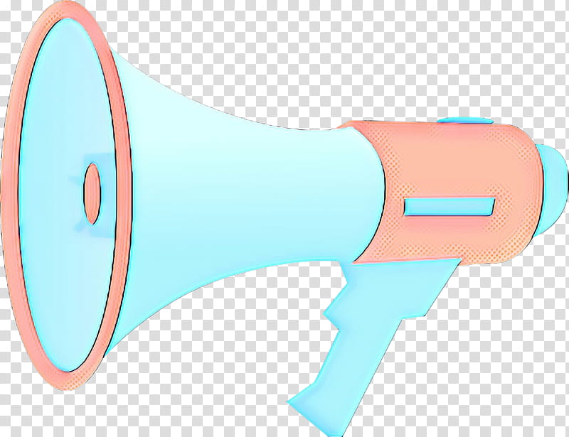 Vintage, Pop Art, Retro, Megaphone, Blue, Loudspeaker, Nose, Audio Equipment transparent background PNG clipart