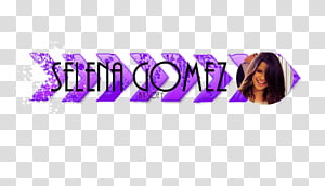TEXTO SELENA GOMEZ transparent background PNG clipart thumbnail