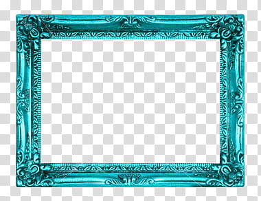 DeDecoraciones s, rectangular green frame transparent background PNG clipart