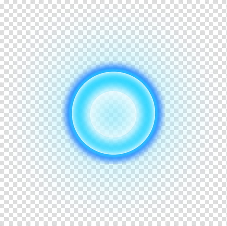 DragonBall Ki Ball , round blue light transparent background PNG clipart