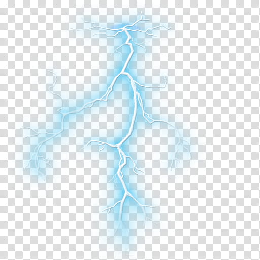 blue lightning illustration transparent background PNG clipart