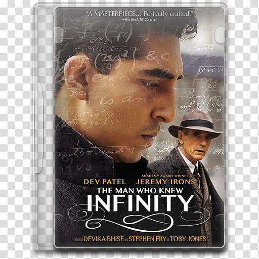 Movie Icon Mega , The Man Who Knew Infinity, Infinity DVD case transparent background PNG clipart