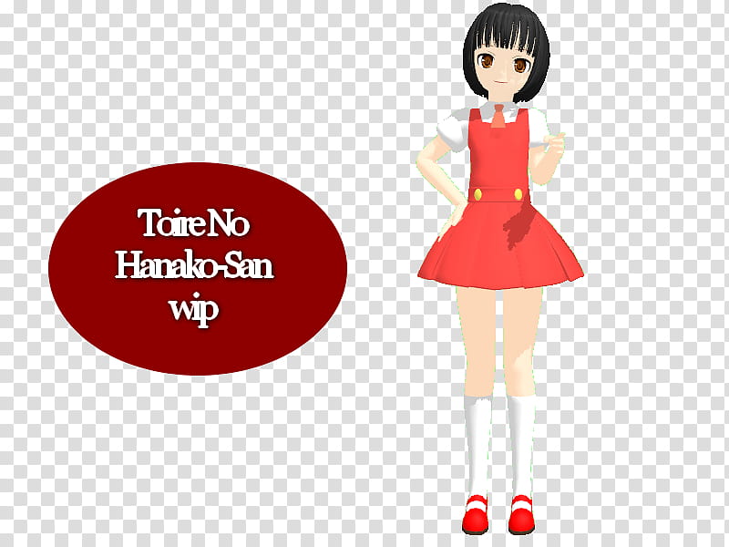 Wip Toire No Hanako San MISAO MMD transparent background PNG clipart
