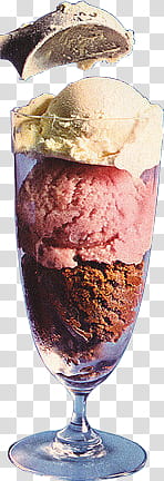 Vintage s, ice cream frappe transparent background PNG clipart