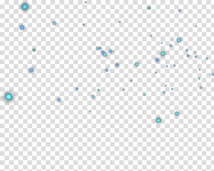 Blue Particles PNG Images With Transparent Background