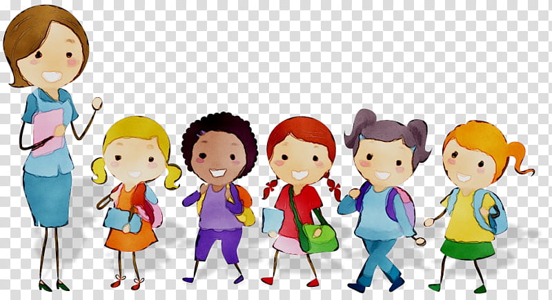 Group Of People, Child, Cartoon, Silhouette, Walking, Classroom, Social Group, Friendship transparent background PNG clipart