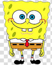 Todo Un Pooco, drawing of Spongebob Sqaurepants transparent background PNG clipart