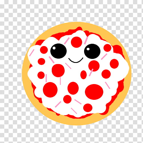 Pizza, cartoon character illustration transparent background PNG clipart