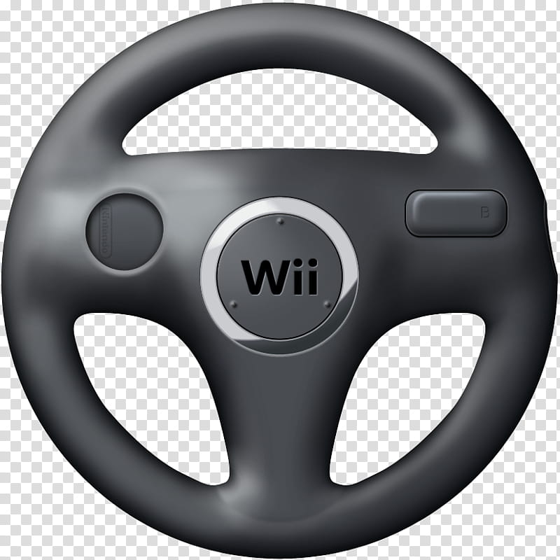 Wii Wheels v , black Nintendo Wii game controller transparent background PNG clipart