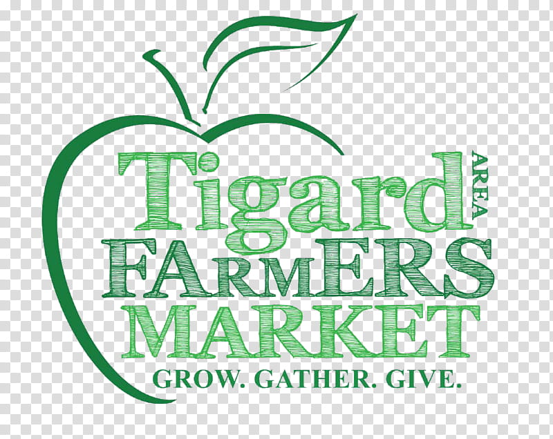 Green Leaf Logo, Tigard, Farmers Market, Marketplace, Bridgeport Village, Craft, Oregon, Text transparent background PNG clipart