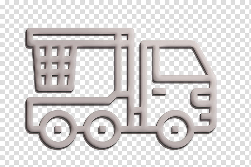 Crane truck icon Car icon Crane icon, Transport, Vehicle, Logo, Commercial Vehicle, Metal transparent background PNG clipart