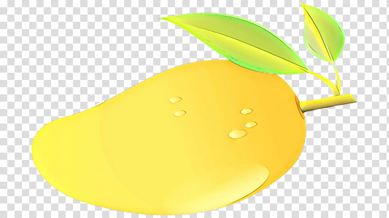 Mango Leaf, Fruit, Yellow, Plant, Tree, Pear, Lemon, Food transparent background PNG clipart