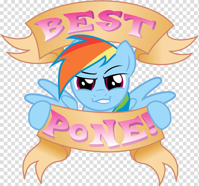 Best Pone Rainbow Dash transparent background PNG clipart