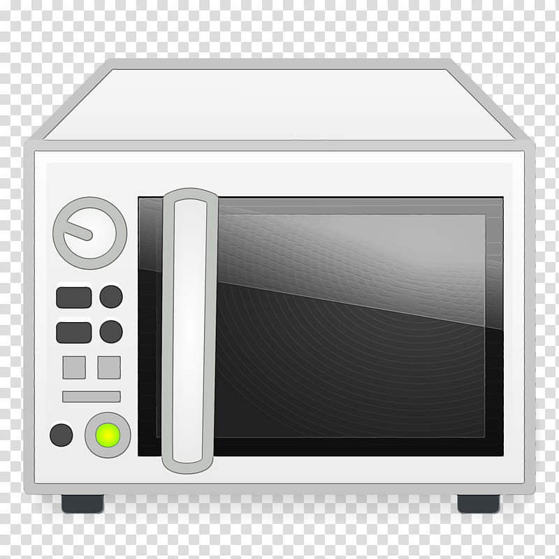 microwave oven home appliance kitchen appliance small appliance technology, Watercolor, Paint, Wet Ink, Electronic Device, Output Device transparent background PNG clipart