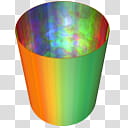Plasma Gradient Tumbler Icons, plErmosrdm_x, green and orange illustration transparent background PNG clipart