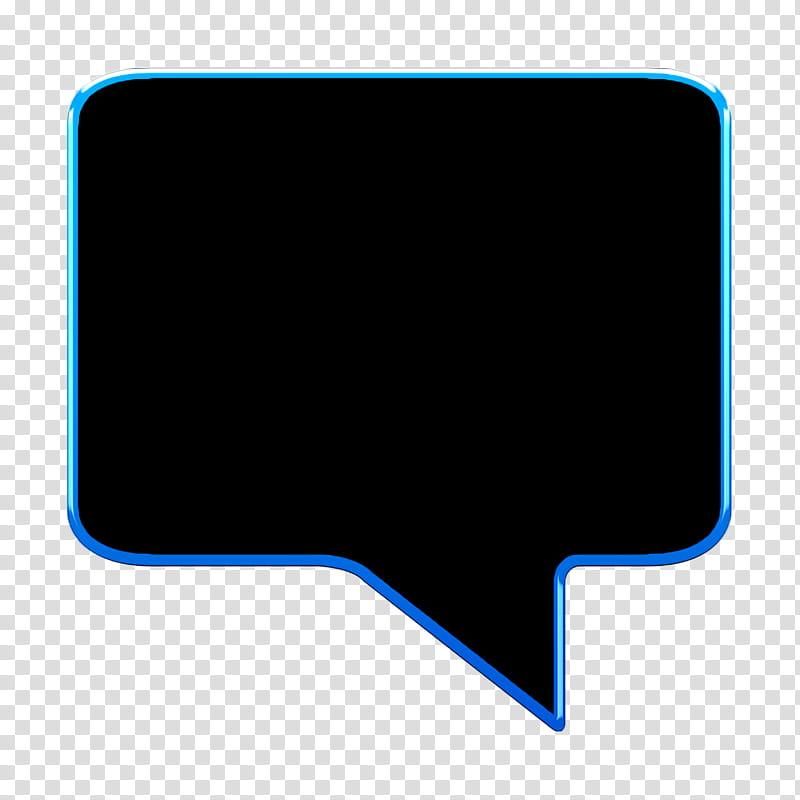 Youtube comment button Royalty Free Vector Image