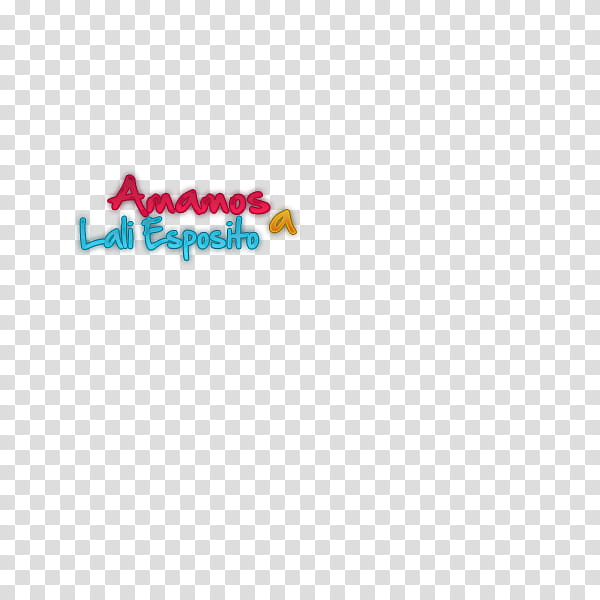 Amamos a Lali Esposito transparent background PNG clipart