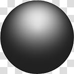 FREE MatCaps, black sphere illustration transparent background PNG clipart