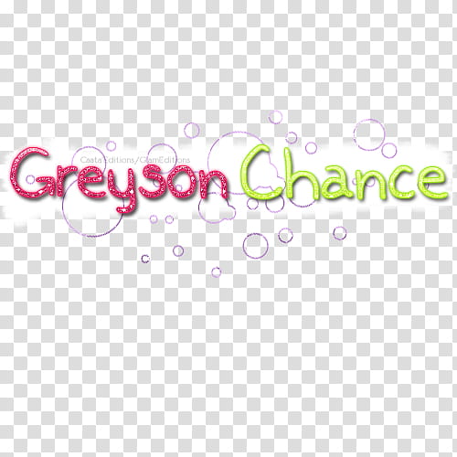 Texto Greyson Chance, Greyson Chance text transparent background PNG clipart