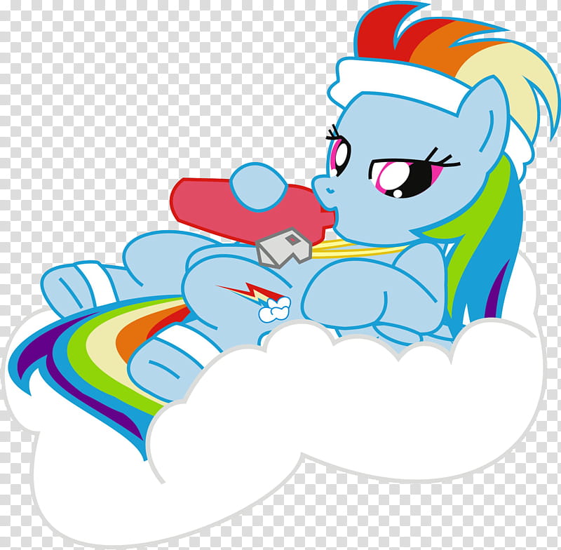 Rainbow Dash, blue pony art transparent background PNG clipart
