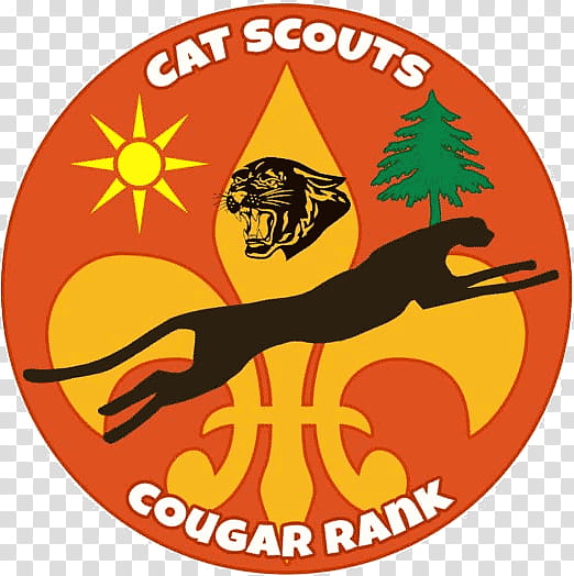 Cat Silhouette, World Scout Emblem, Scouting, Cheetah, World Organization Of The Scout Movement, Symbol, Logo, Cat Lady transparent background PNG clipart