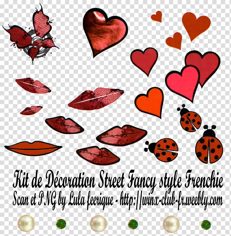 Kit decoration Fairy Couture Street Fancy Frenchie transparent background PNG clipart