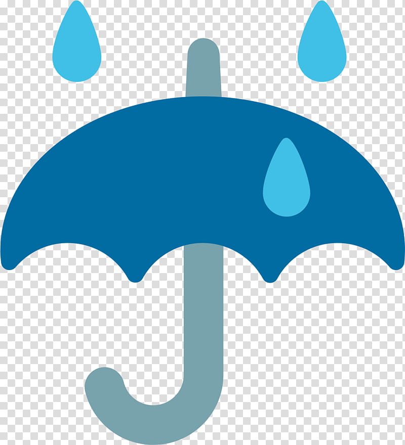 Rain Cloud, Emoji, Sticker, Umbrella, Blue, Turquoise, Azure, Logo transparent background PNG clipart