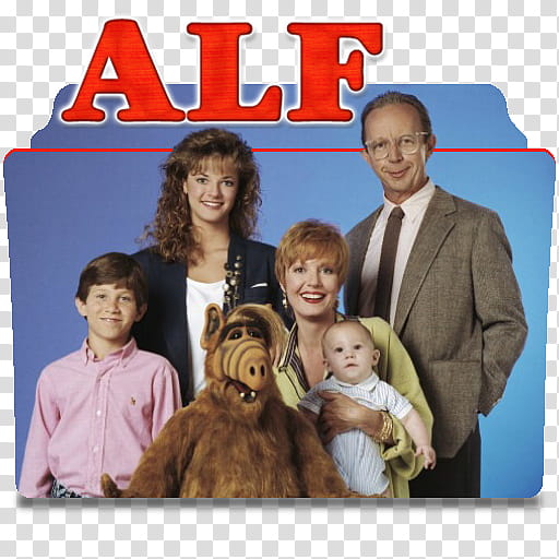 ALF series and season folder icons v, Alf ( transparent background PNG clipart