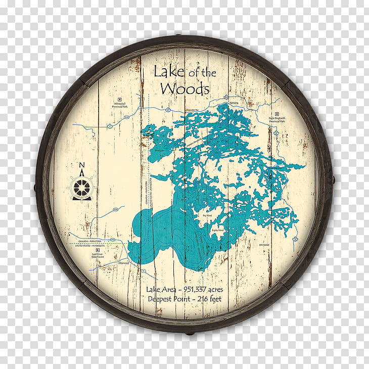 Map, Lake Of The Woods, Lake Ontario, Michigan, Meissenburg Designs Oldwoodsignscom, Barrel, Montana, United States Of America transparent background PNG clipart