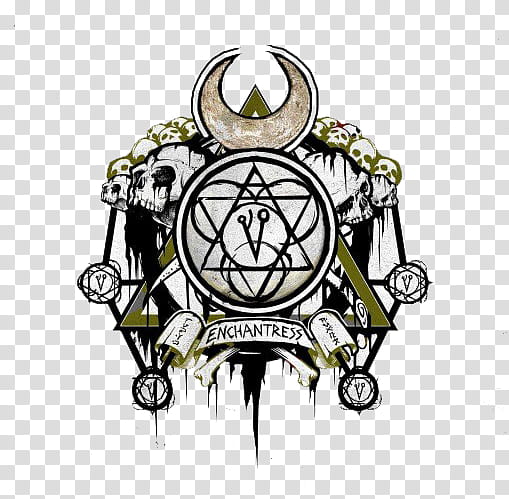 Suicide Squad Enchantress Logo transparent background PNG clipart