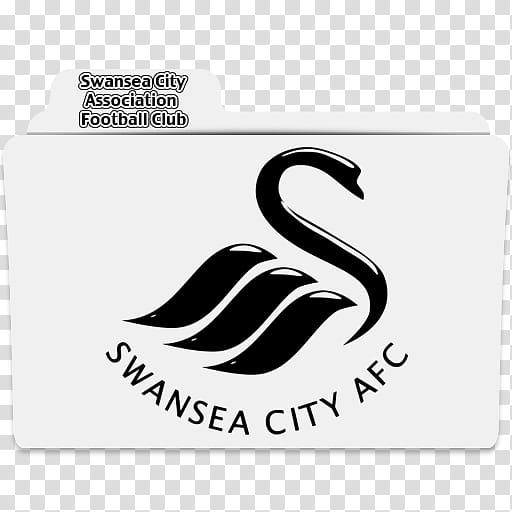 English PL Season Folder Icons , Swansea City Association Football Club Folder transparent background PNG clipart