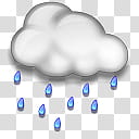 The Stardock Weather icon set,  transparent background PNG clipart