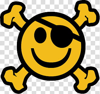 normal of hackers pirate smiley transparent background PNG clipart