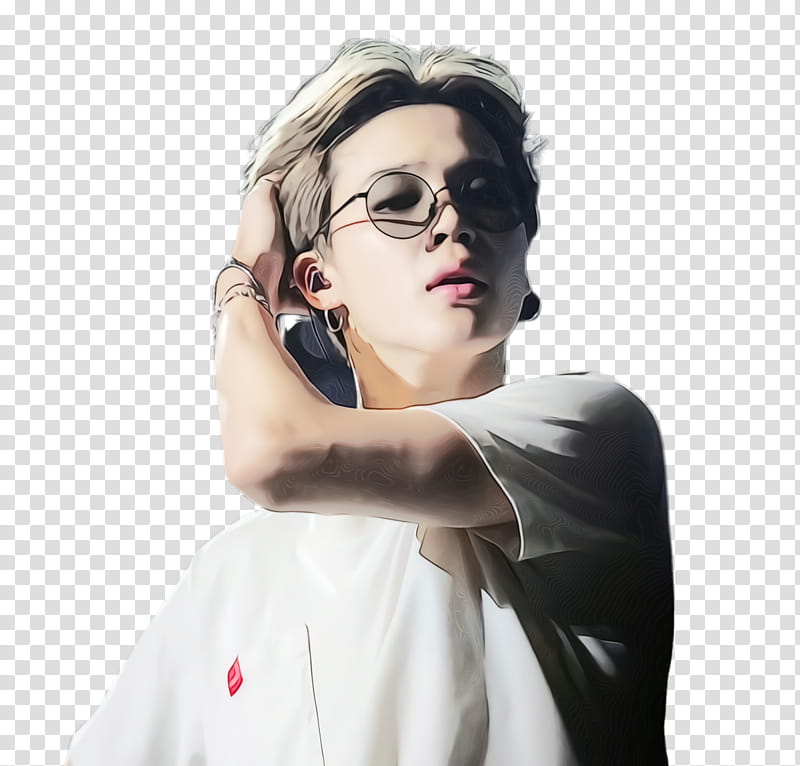 Bts, Bangtan Boys, Music, Microphone, Glasses, Neck, Eyewear, Shoulder transparent background PNG clipart