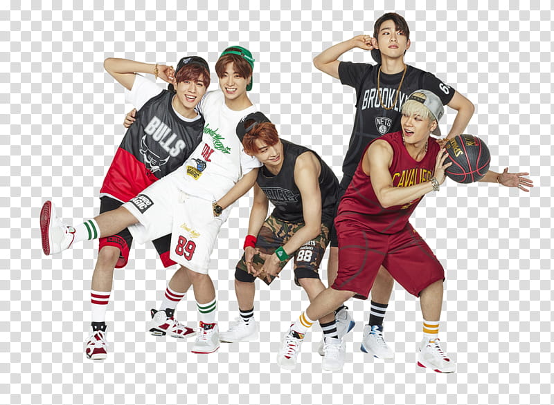 GOT, BTS group transparent background PNG clipart