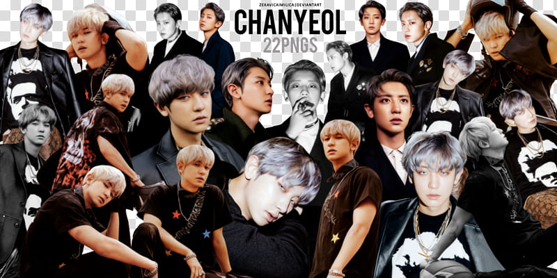 EXO Chanyeol DMUMT UPDATED, male K-Pop artist transparent background PNG clipart