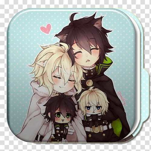 Owari No Seraph Folders,  icon transparent background PNG clipart