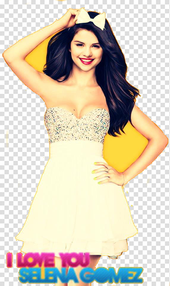 selena con texto transparent background PNG clipart