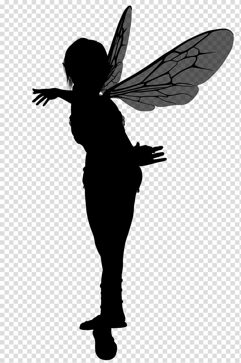 Faerie Silhouettes , silhouette of fairy transparent background PNG clipart